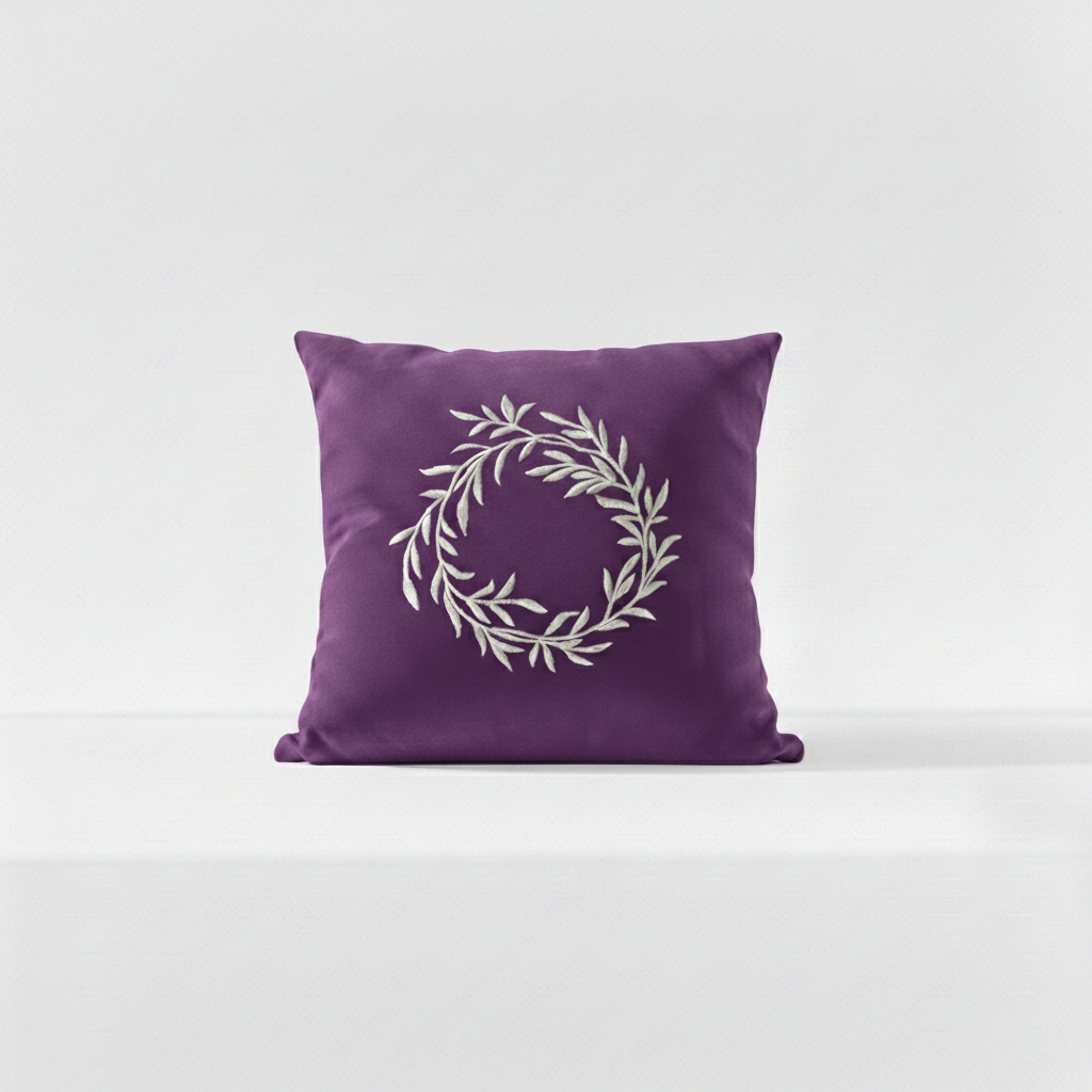 round bale velvet embroidered cushion cover round bale velvet embroidered cushion cover