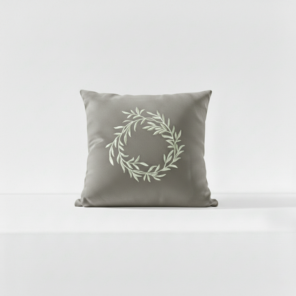 round bale velvet embroidered cushion cover round bale velvet embroidered cushion cover