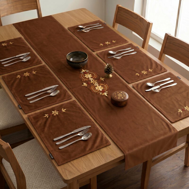luminous-bloom-table-runner-mat-set